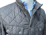 Barbour McQueen Jacket M Grey Polyester Special Edition