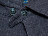 Ralph Lauren Flannel Over Shirt M Charcoal Cotton