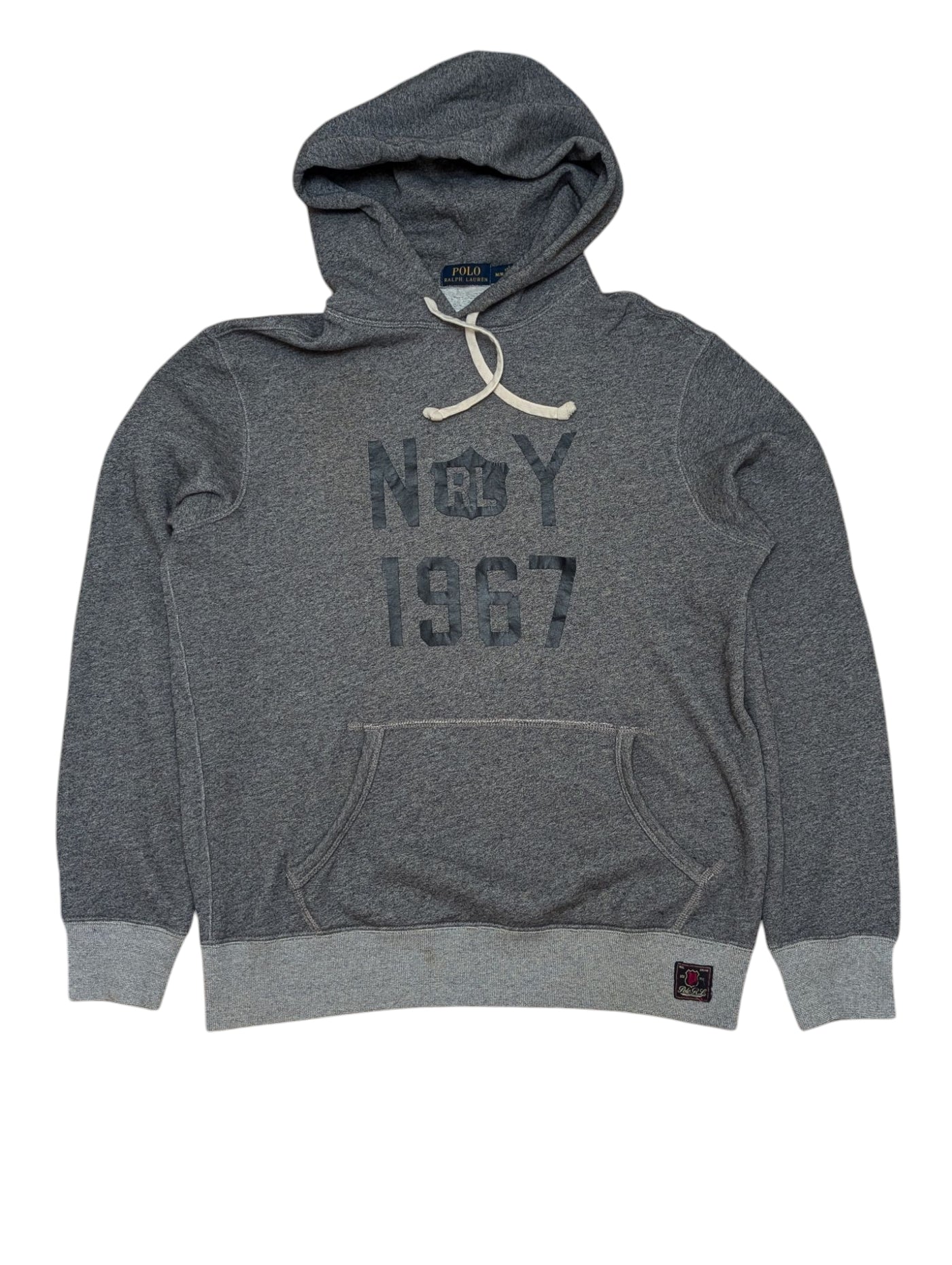 POLO RALPH LAUREN 67TH RL パーカー グレー Ralph Lauren Hoodie Sweatshirt M Grey RL NYC 1967 Cotton/Polyester