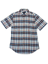 Ralph Lauren Shirt M Slim Multi-colored Plaid Madras Cotton