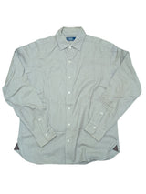 Ralph Lauren Shirt L Beige Herringbone Cotton Flannel