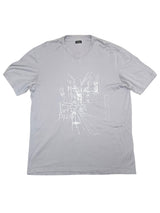 Zegna Tee Shirt XL Cool Grey Neighborhood Graphic Cotton