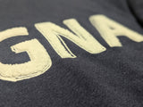 Zegna S Soft Navy Blue Logo Patch Sweatshirt