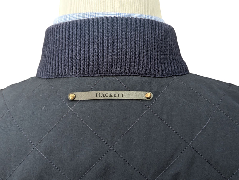 Hackett Full Zip Sweater/Jacket M Navy Blue