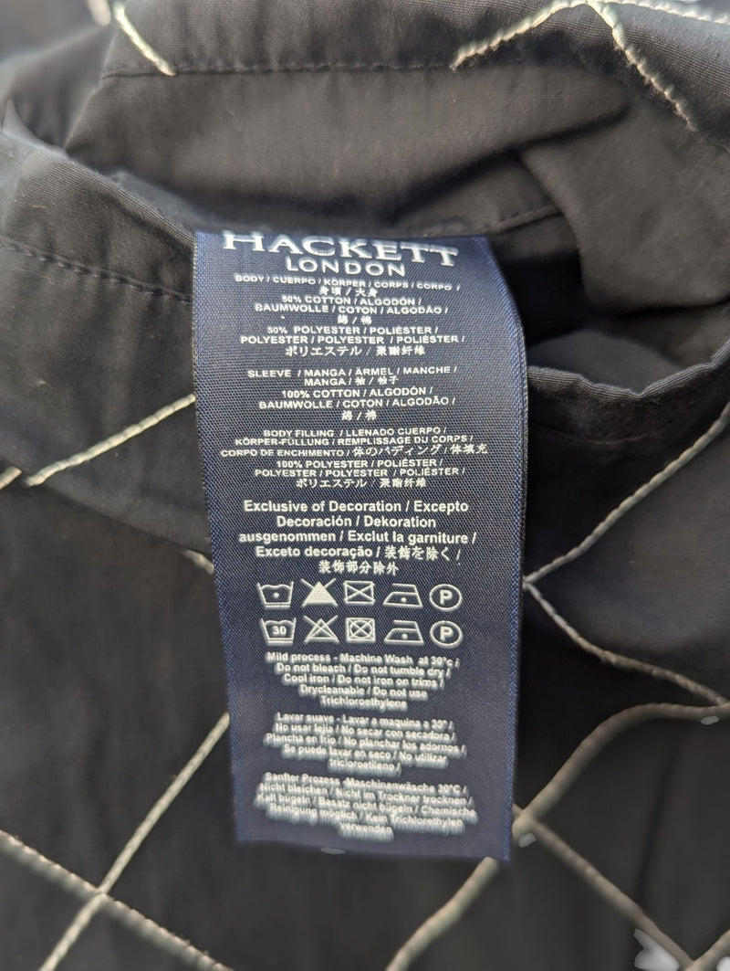 Hackett Full Zip Sweater/Jacket M Navy Blue