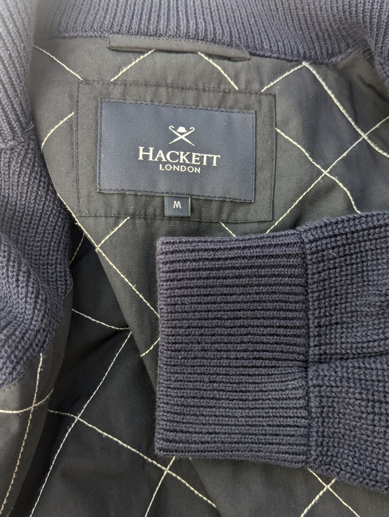 Hackett Full Zip Sweater/Jacket M Navy Blue