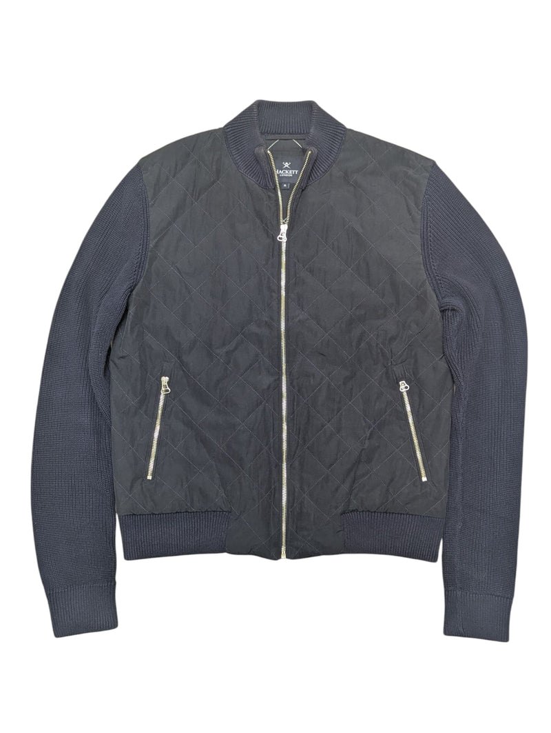 Hackett Full Zip Sweater/Jacket M Navy Blue