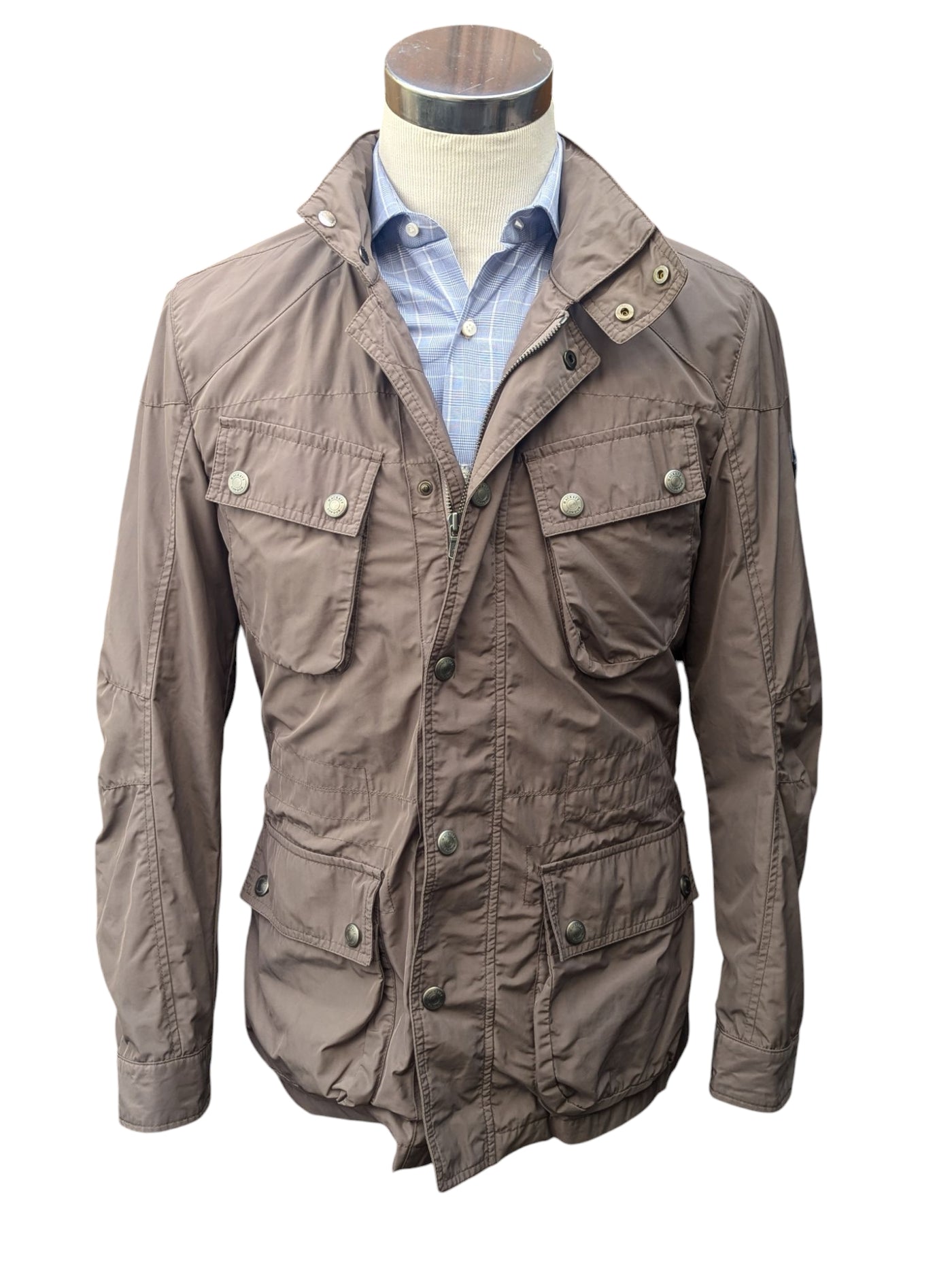 ニューキャベック Hackett Velospeed Field Jacket S Light Brown Nylon – eHABERDASHER