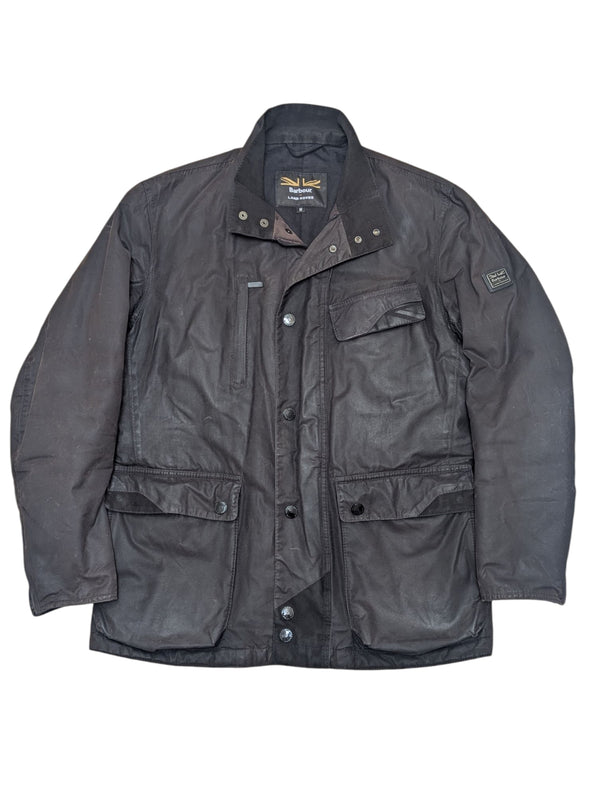 Barbour x Land Rover Ltd Ed. Jacket M Black Waxed Cotton