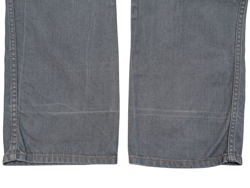 Pal Zileri Jeans 34x35.5 Mid Grey 5 pocket Cotton denim