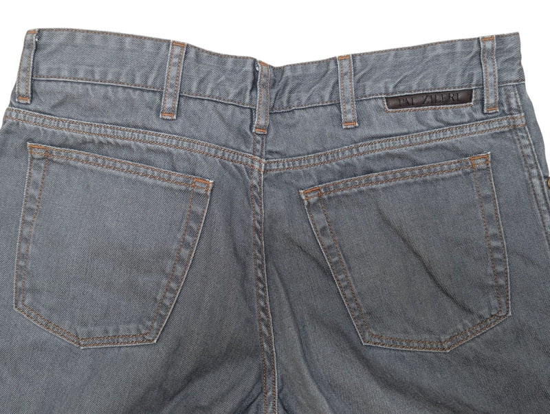 Pal Zileri Jeans 34x35.5 Mid Grey 5 pocket Cotton denim