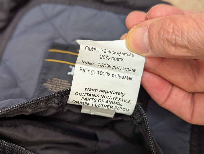 Barbour Jacket S Mid Grey Sea Ariel Padded Quilt Polyester