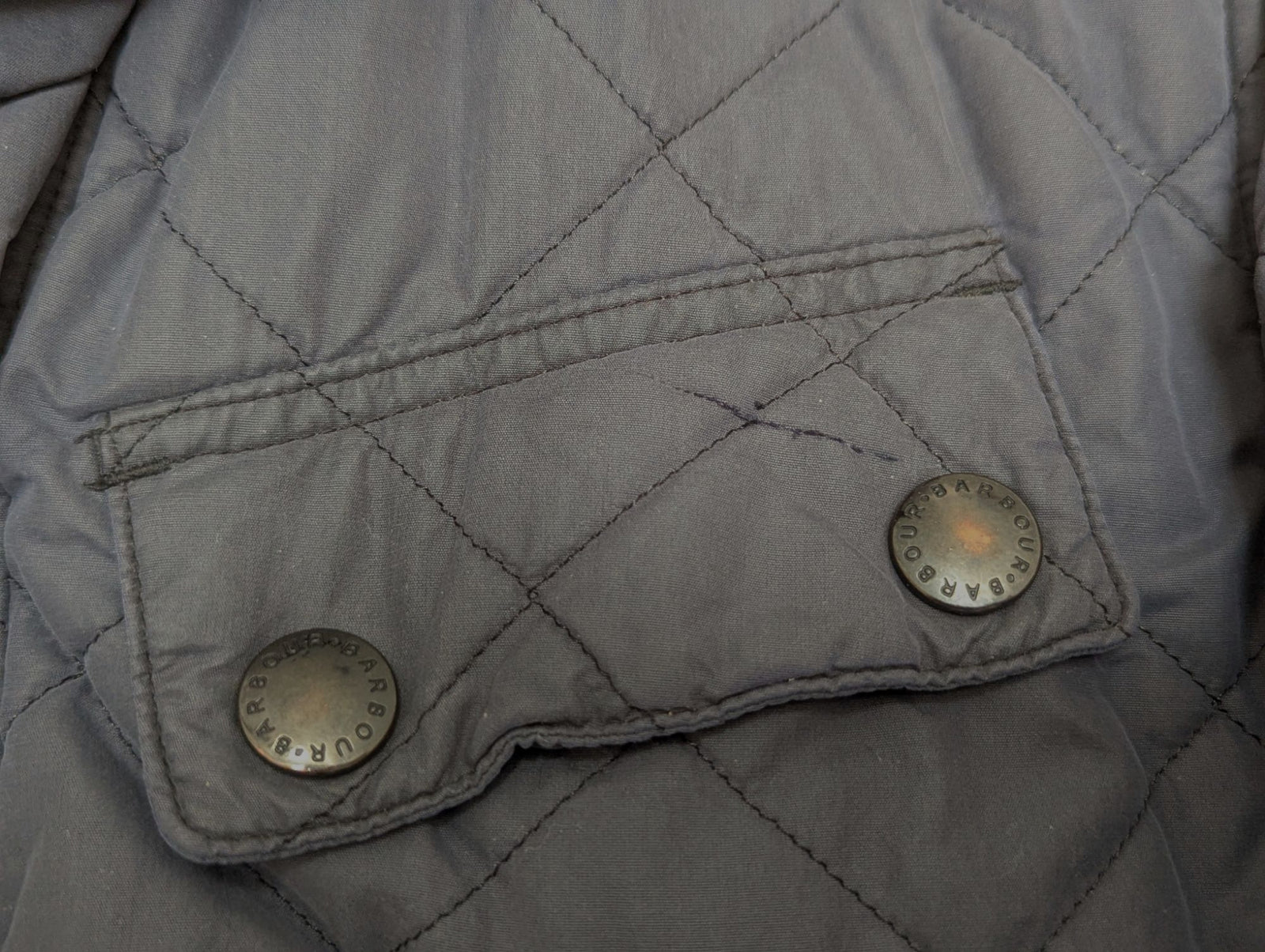 Barbour Jacket S Mid Grey Sea Ariel Padded Quilt Polyester Barbour Jacket S Mid Grey Sea Ariel Padded Quilt Polyester