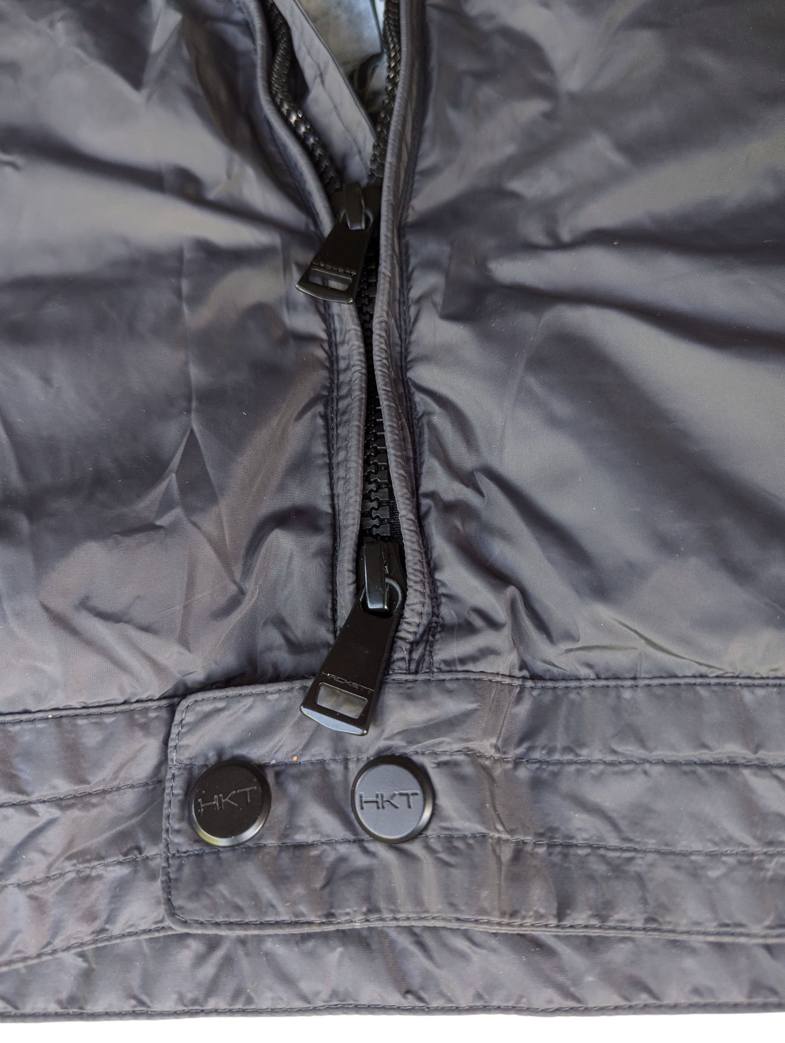 Hackett x Aston Martin Jacket XXXL Gunmetal Grey Nylon – eHABERDASHER