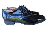 Barker Oxfords UK 7.5 Wide Black Patent Leather