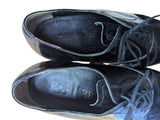 Barker Oxfords UK 7.5 Wide Black Patent Leather