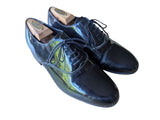 Barker Oxfords UK 7.5 Wide Black Patent Leather