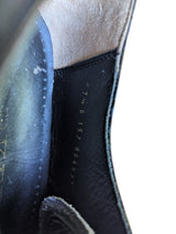 Barker Oxfords UK 7.5 Wide Black Patent Leather
