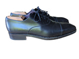 Carmina Oxford Shoes UK 7 Black Leather