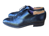 Carmina Oxford Shoes UK 7 Black Leather