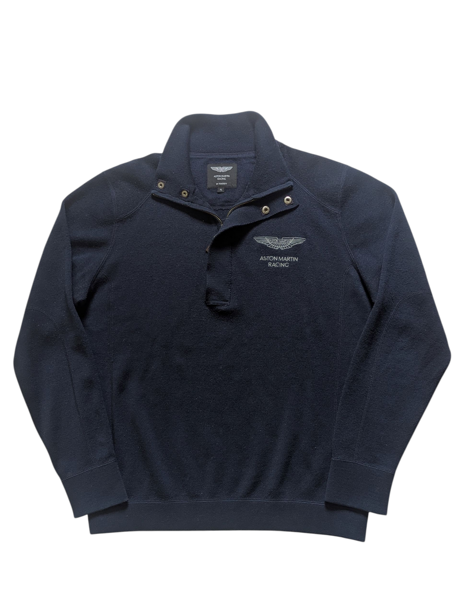Chemise Hackett Aston Martin Racing Homme, Bleu, Coupe Ajustée, Taille XL - Idéale Affaires Ou Soirée