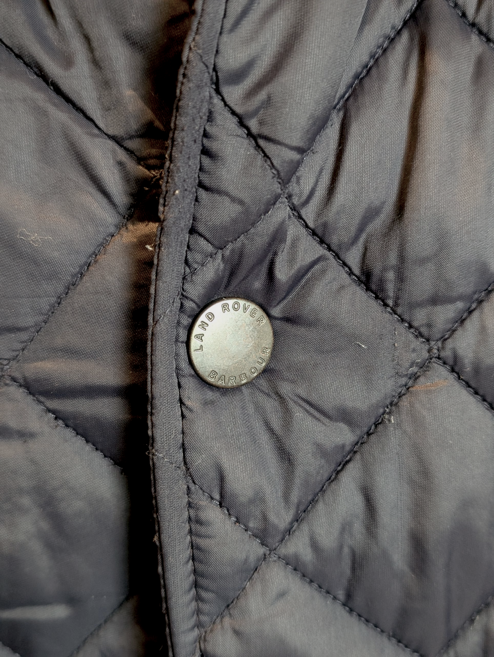 Barbour x Land Rover Defender Jacket M Mullbarton Midnight Quilted