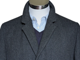 Dhobi England Coat M/40R Charcoal Pure Heavy Wool