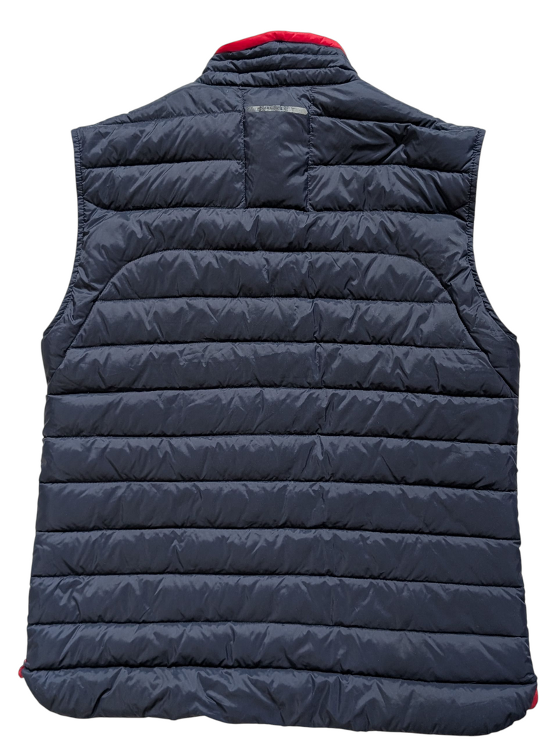 HACKETT LONDON × ASTON MARTIN ダウンベスト Hackett x Aston Martin Vest/Gilet S Navy Down Filled Nylon