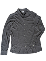 Hartford Polo Shirt M Charcoal Cotton Interlock