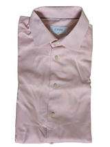Eton Shirt 16 Pink Slim Fit Spread collar Cotton
