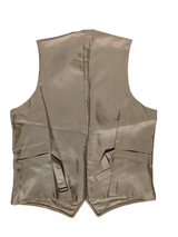 Vintage Dunn & Co. Vest M/40R Camel Tan Wool Flannel