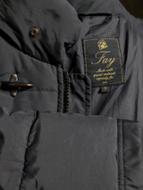 Fay Down Coat S/M Black Polyester/Poliamide