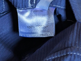 Brioni Jacket L/XL Garment Dyed Blue Washed Cotton