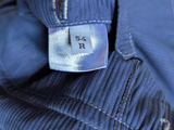 Brioni Jacket L/XL Garment Dyed Blue Washed Cotton