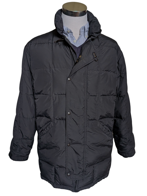 Fay Down Coat S/M Black Polyester/Poliamide