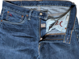 Ralph Lauren Jeans 34x32 Washed Dark Blue 5 pocket cotton/elastane denim