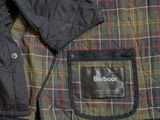 Barbour Jacket L/XL Soft Black Liddesdale Padded Quilt Polyester