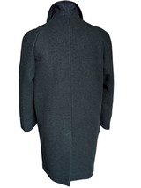 Vintage Canda England Raglan Coat M 38/40R Forest Green Heavy Wool