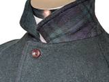 Vintage Canda England Raglan Coat M 38/40R Forest Green Heavy Wool
