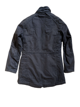 Barbour Ladies International Broadstone Jacket S/4 US Navy Fleece Lined Waterproof Cotton Blend