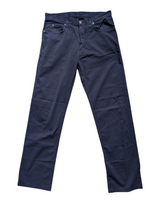 Zegna Trousers 33 Dark Blue 5 pocket Cotton