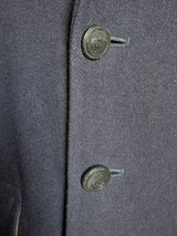 Gloverall Pea Coat M/L 40 Dark Navy Wool Blend