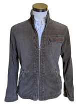 Paul Smith Motorcycle Jacket M Taupe Cotton Corduroy