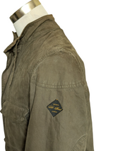 Hackett Velospeed Field Jacket S/M Olive Green Cotton
