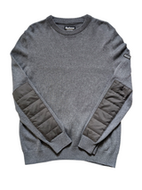 Barbour Sweater M Grey International Cotton James Bond
