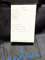 Annas Casentino Cashmere Coat L/42R Midnight Pure Cashmere