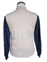 Hackett Reversible Vest/Gilet S Khaki & Beige