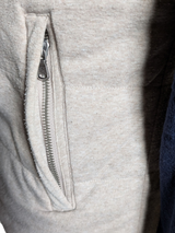 Hackett Reversible Vest/Gilet S Khaki & Beige