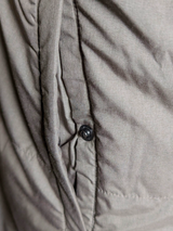 Hackett Reversible Vest/Gilet S Khaki & Beige