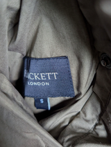 Hackett Reversible Vest/Gilet S Khaki & Beige